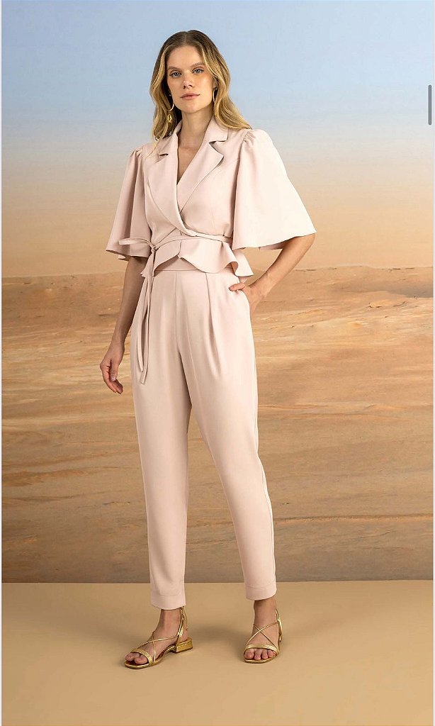 Conjunto Blusa Alfaiataria Fluida | We Fashion Outlet