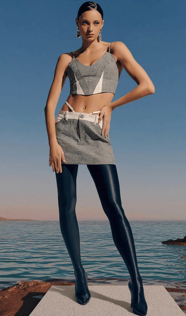 Conjunto Top e Saia Fitness | We Fashion Outlet