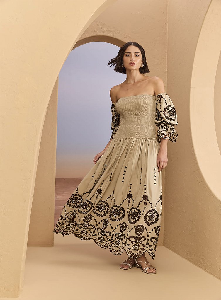 Vestido Midi Conforto | We Fashion Outlet