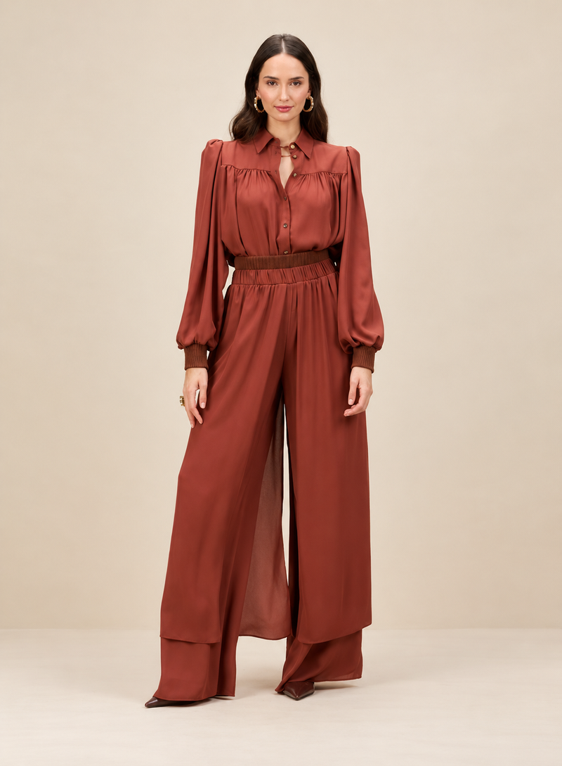 Conjunto Sobreposição Fluida | We Fashion Outlet
