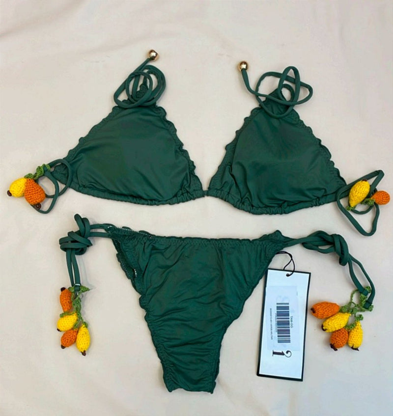 Biquíni Cortininha Cajuzinho | Moda Praia | We Fashion Outlet