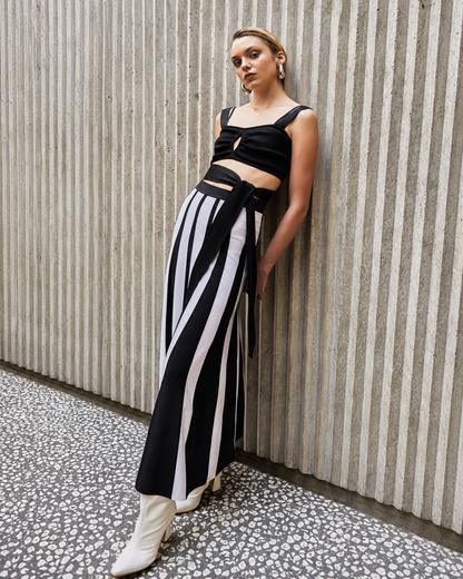 Conjunto Bicolor Tricô