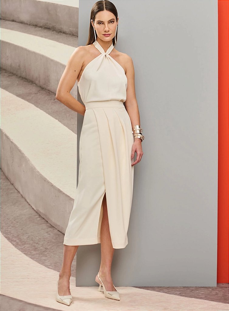 Conjunto Off White Elegante | We Fashion Outlet