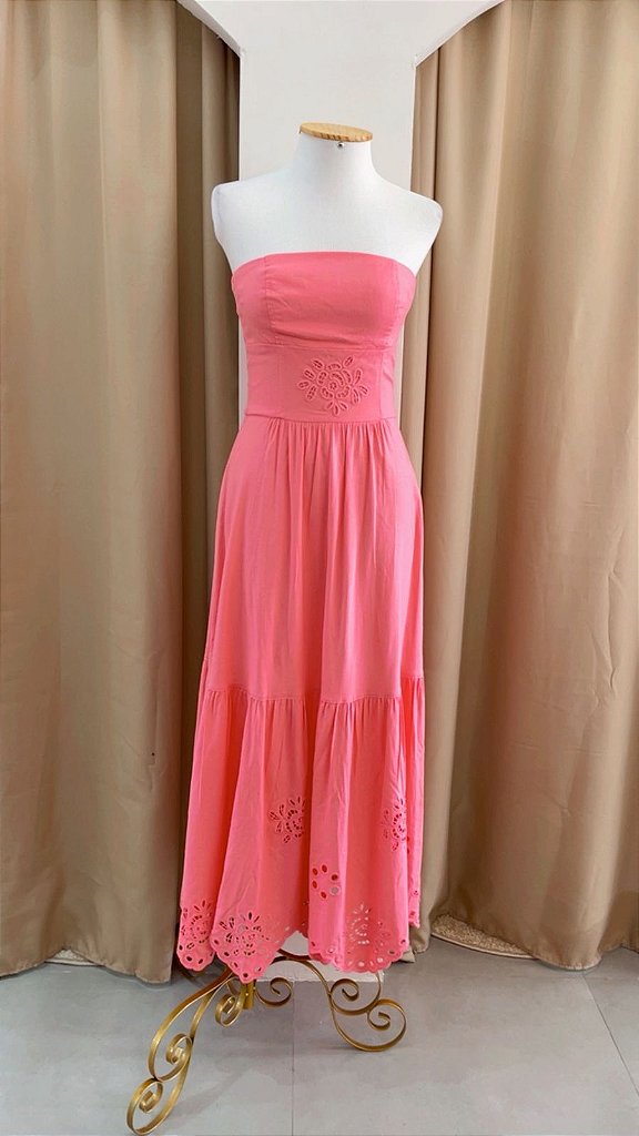 Vestido Fluido Coral | We Fashion Outlet