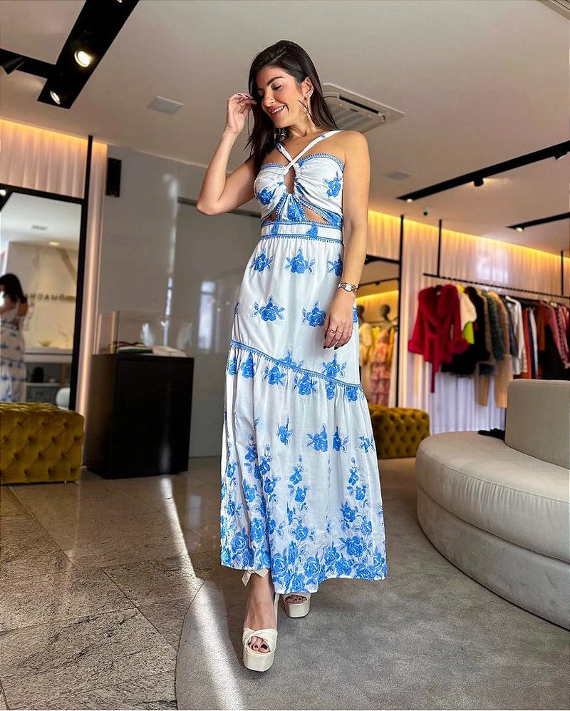 Vestido Maxi Floral Feminino | We Fashion Outlet